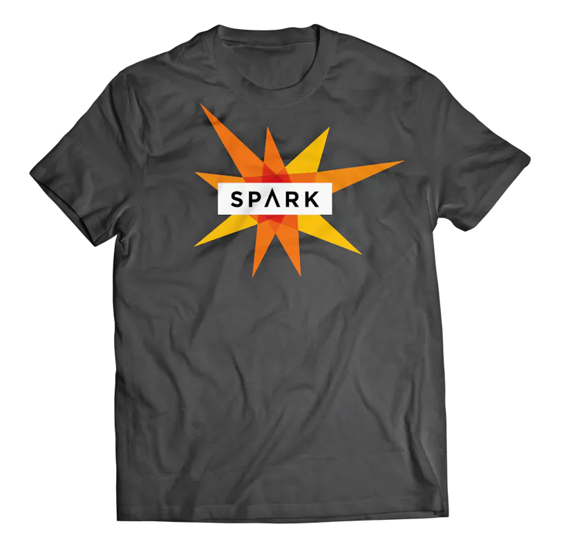 ClickBank Mens Star Logo Spark Tee - image1