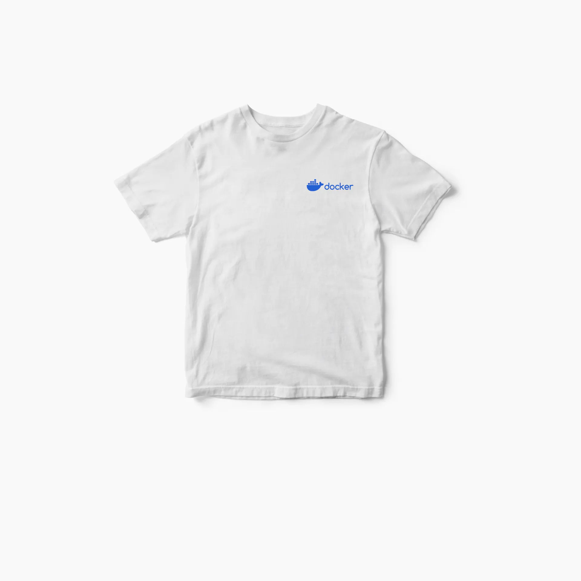 Docker White Logo T-Shirt