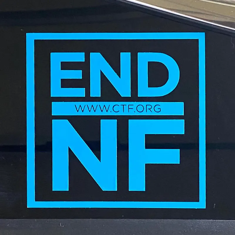 END NF Vinyl Decal
