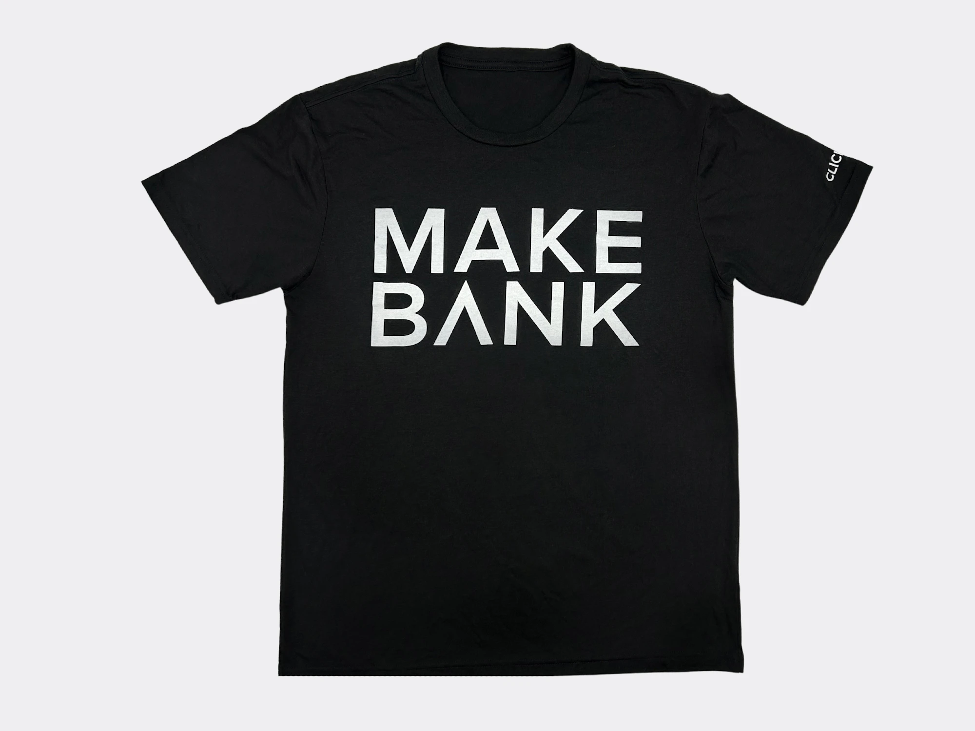 ClickBank Men's Black/White Make Bank Tee