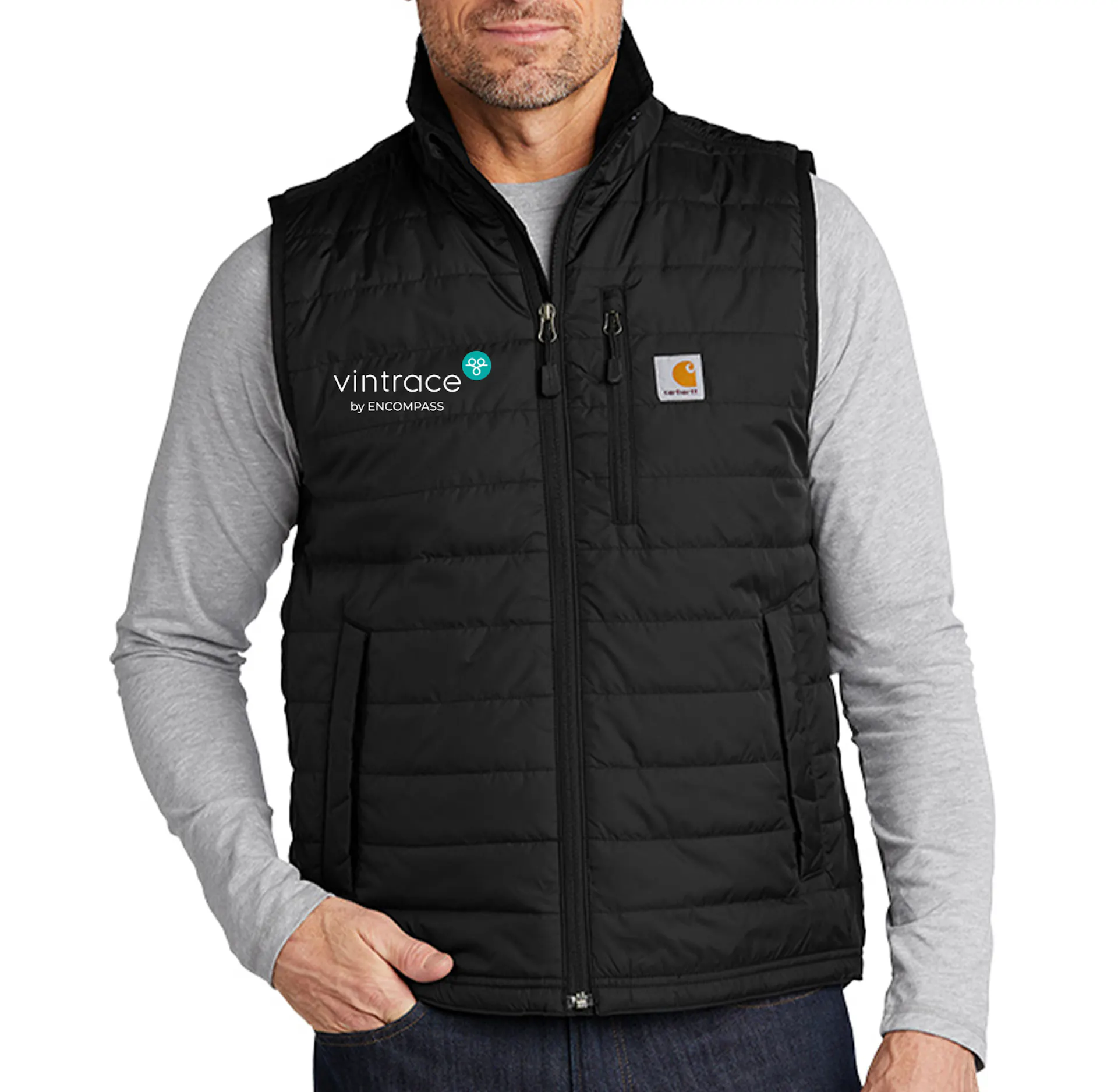 vintrace Men's Carhartt Gilliam Vest Black