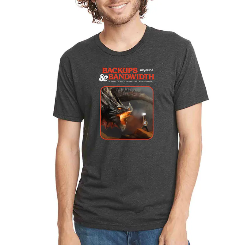 NinjaOne Backups & Bandwidth T-Shirt