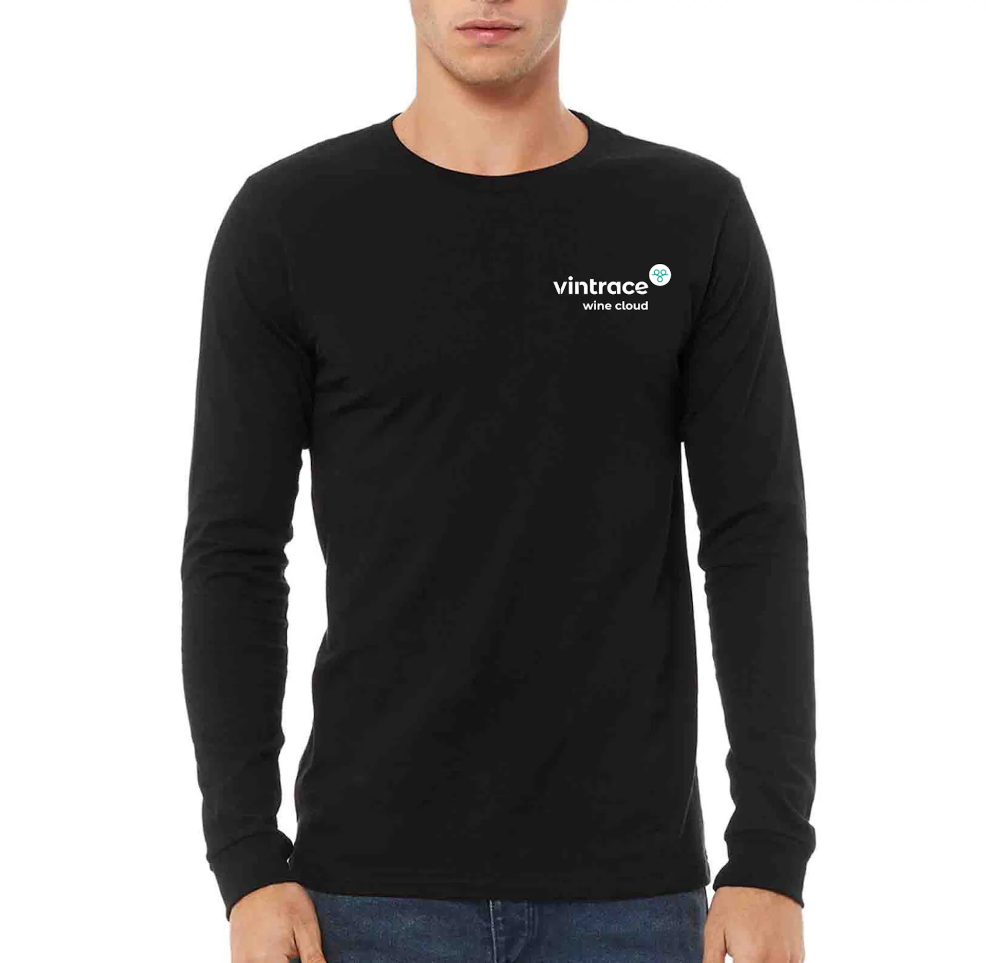 vintrace Bella Unisex Long Sleeve Black