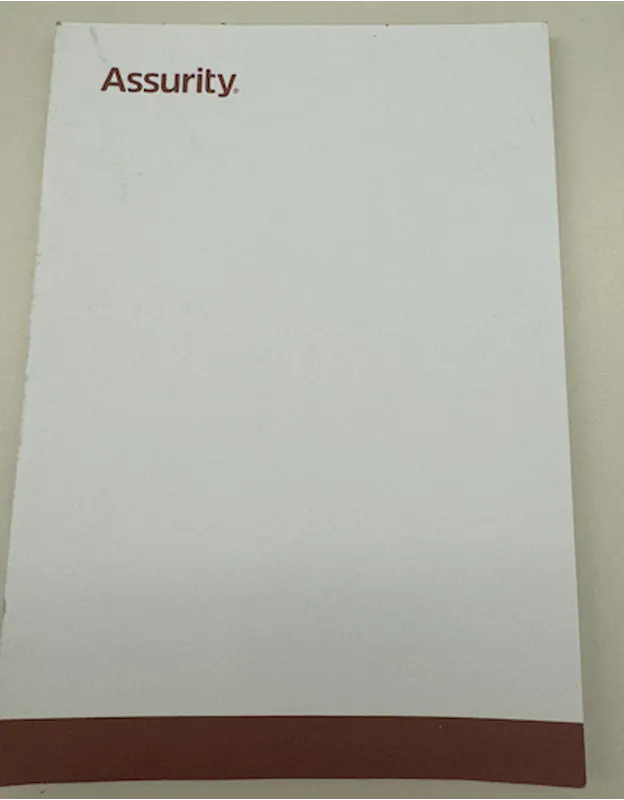 Assurity Notepad - image1